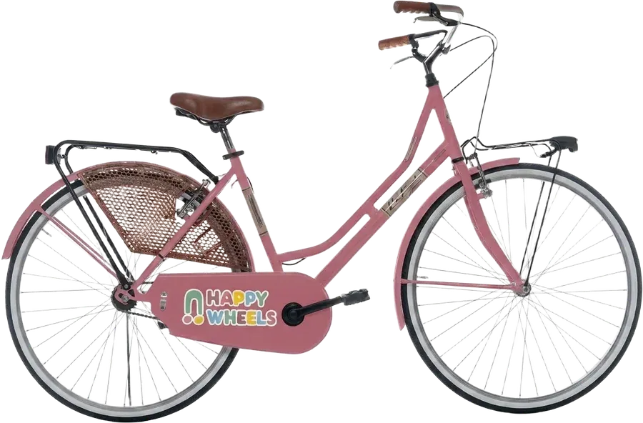 Sugar Waffle, a pink city bike